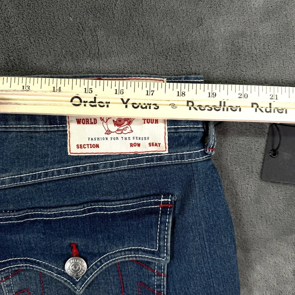 True Religion Billy Relaxed Bootcut Jean Men 36x34 Bootcut Spellout Streetwear